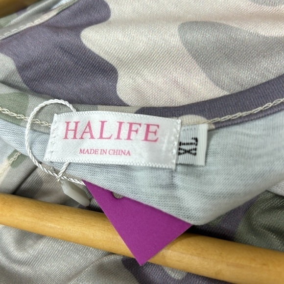 NWT HALIFE Women's Camo Performance Tank Top - Camo Athletic for Ladies XL - Picture 7 of 7
